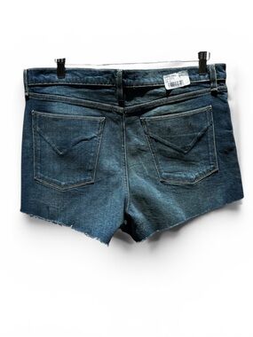 🌻NEW Hudson Gemma Mid Rise Cutoff Denim Blue Jean Shorts Size 31